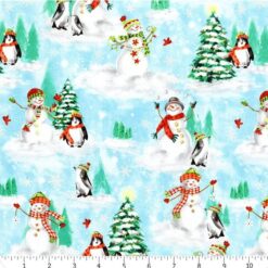 Snow Day Scene by Windham Fabrics
