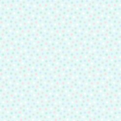 SNUGGLE DOT FLANNEL LT.TURQ.