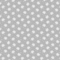 SNUGGLE LEAF FLANNEL DARK GREY