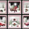 Tradition Continues II Black Trucks 24"  Panel