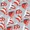 Welcome Winter - Tossed Hats - Gray Red