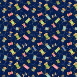 Blue Spools Allover
