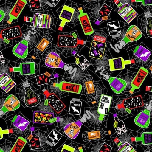 Halloween Potions Black