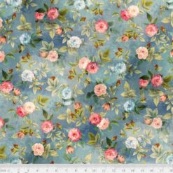 Daniella Big Flowers-Blue