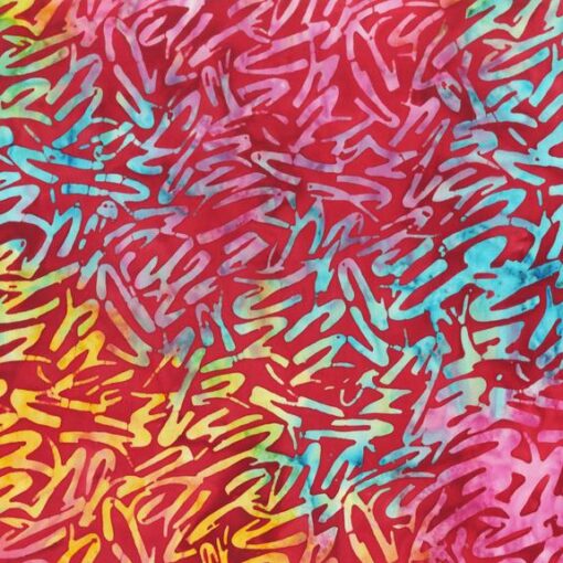Delight Batik Berry Scribbles