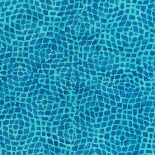 Delight Batik Cobalt Grid