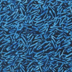 Delights Batik Navy Scribbles