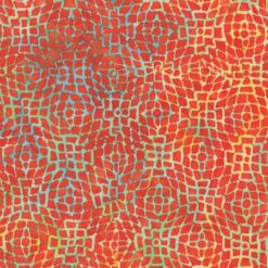 Delights Batik Peach Grid