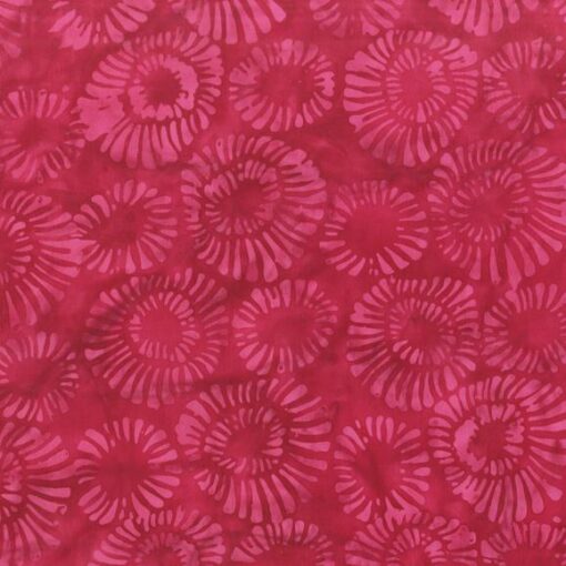 Delight Batik Magenta Mums