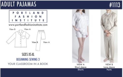 PFI Adult Pajamas Pattern