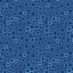 Squares & Dots Medium Sapphire