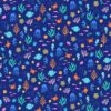 Under the Sea Creatures Blue