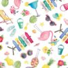 Fun in the Sun Motifs - White