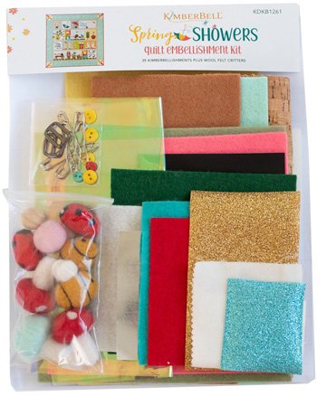 Kimberbell Spring Showers Embellishment Kit