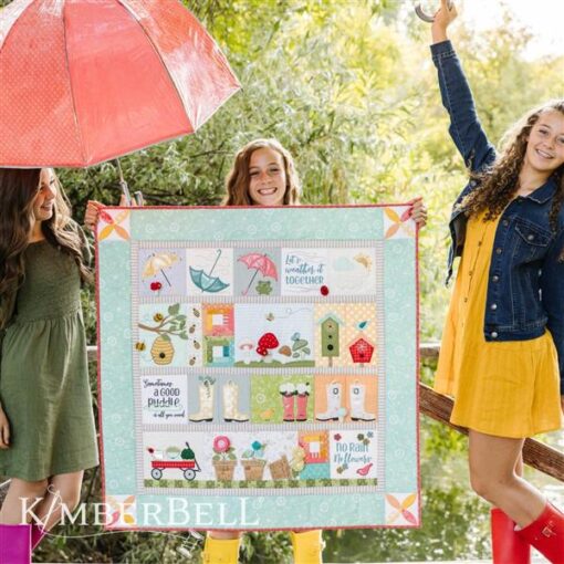 Kimberbell Spring Showers Quilt Book/CD