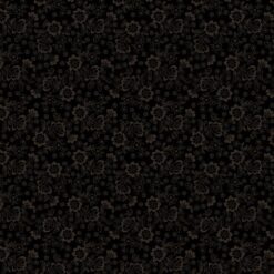 MINI FLORAL GARDEN BLACK/BLACK