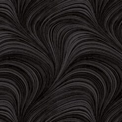Pearlescent Wave Texture Charcoal