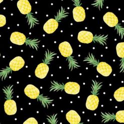Pineapple Fun - Black
