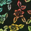 Small Hibiscus Black/Multi