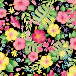 Tropical Paradise - Black