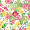 Tropical Paradise - White