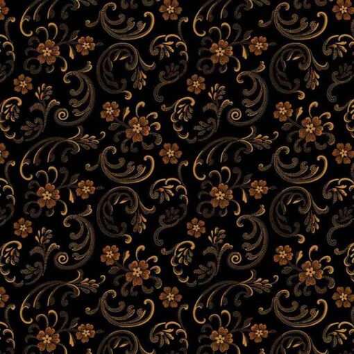 Abundance-Black-Marcus Fabrics