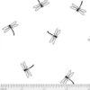 P&B Ramblings Dragonflies White/White