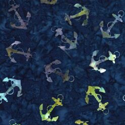 Deep Anchors Batik - Tonga Chiffons