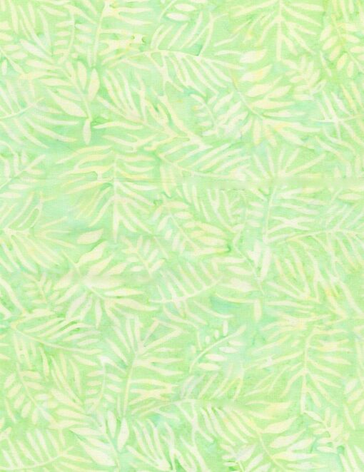 Pear Spiky Leaves Batik - Tonga Chiffons