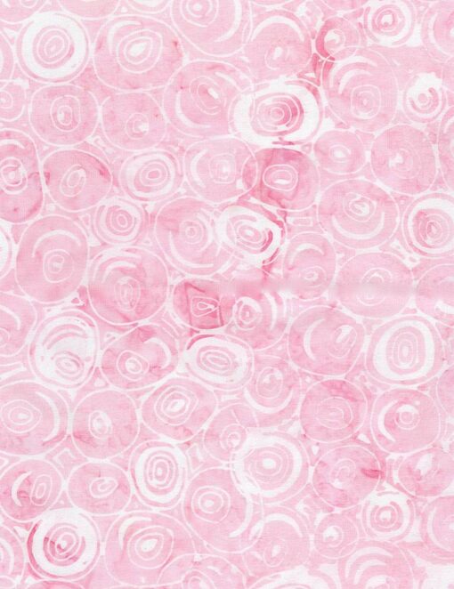 Pink Pop Roses Batik - Tonga Chiffons