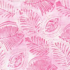 Pop Fern Leaves In Dots Batik - Tonga Chiffon