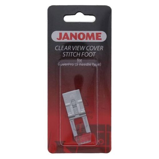 Clear View Cover Stitch Foot 3 Needle