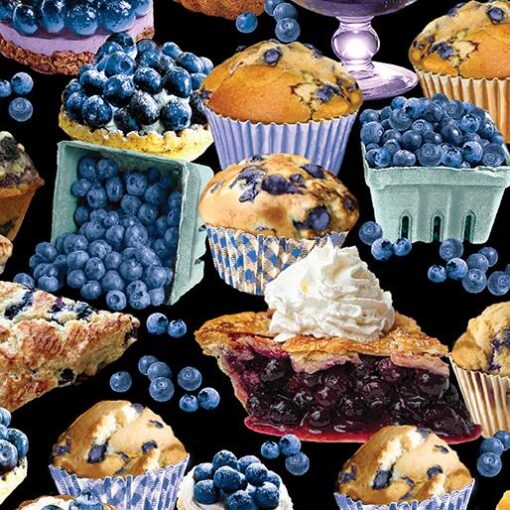 Blueberry Treats Black