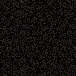 FLOWER FOLIAGE BLACK/BLACK