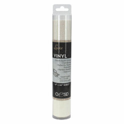 Luxe Sparkle Vinyl - White - OESD