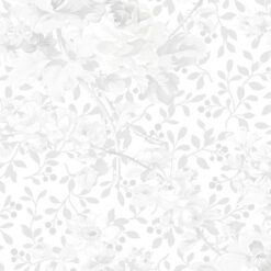 Rose Garden Silver 108" Wide