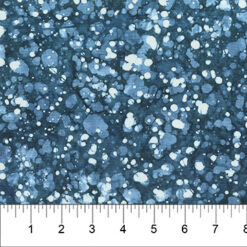 Bamboo Pavilion Batik Deep Blue