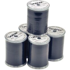 Black Bobbin Thread #60 Weight