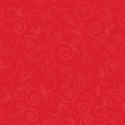 Cup of Cheer Candy Scroll - Red