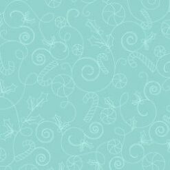 Cup of Cheer Candy Scroll - Teal