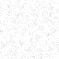 Cup of Cheer Candy Scroll - White