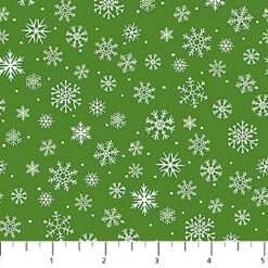 Santa's Tree Farm Green White