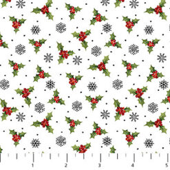 Santa's Tree Farm White Multi