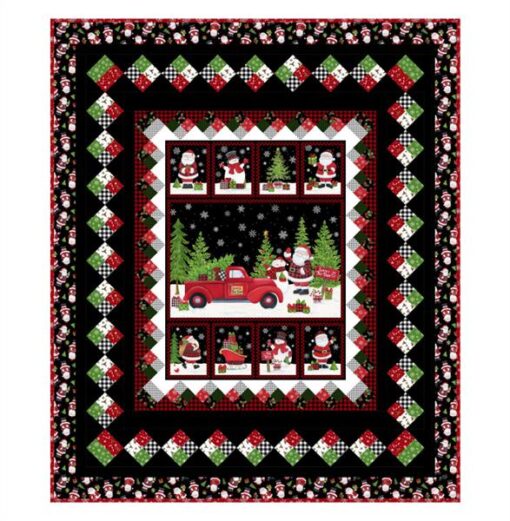 Santa's Tree Lot Pattern