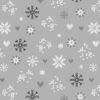 Snowflake Love Gray