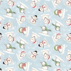 Tossed Cute SnowMen