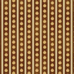 A Wooly Autumn - Pumpkin Stripe - Brown