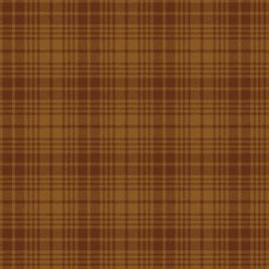 A Wooly Autumn - Wool Plaid - Cinnamon