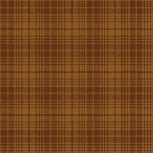 A Wooly Autumn - Wool Plaid - Cinnamon