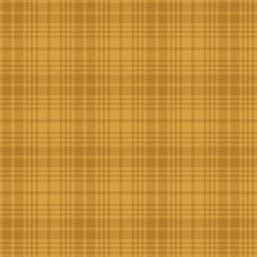A Wooly Autumn - Wool Plaid - Gold